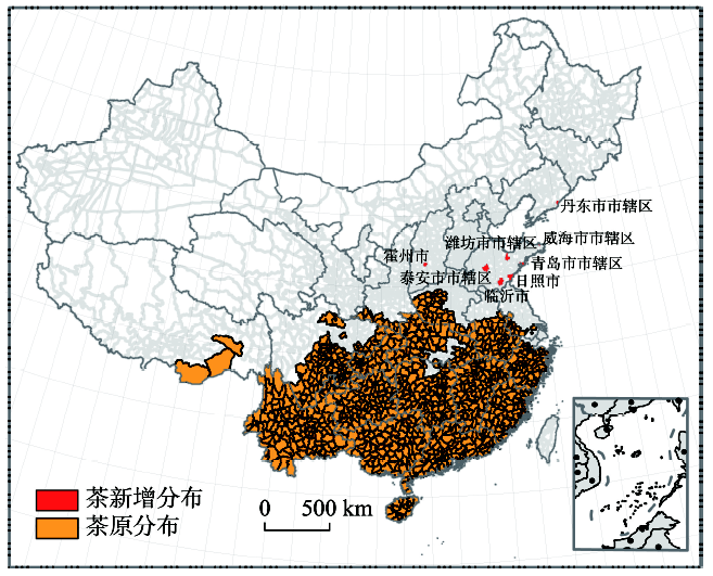 近30年中国中东部地区植物分布变化